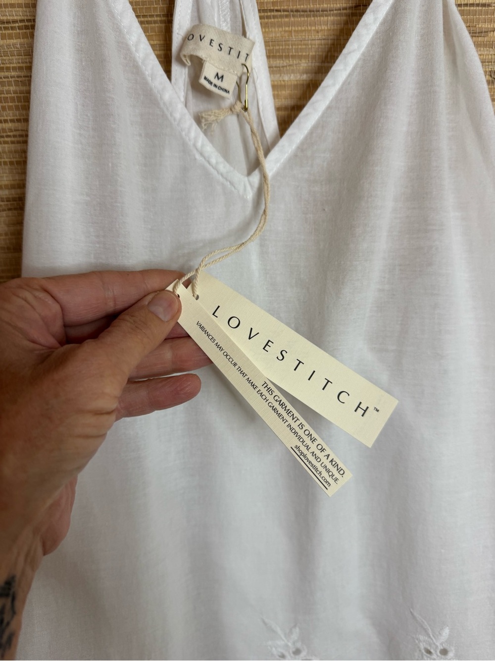 Lovestitch White Eyelet  Sundress - Picture 8 of 13